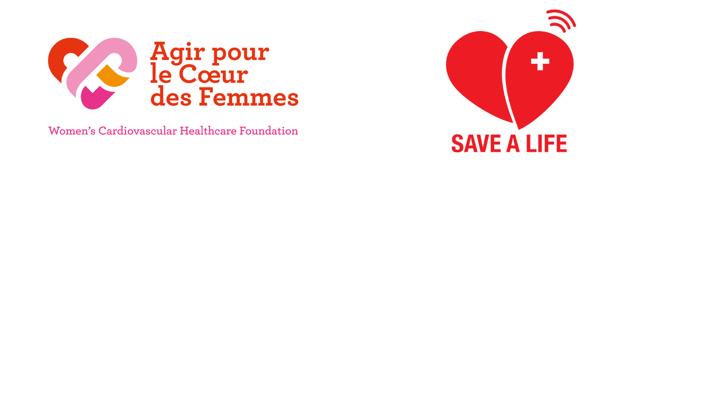 logos save a life_agir pour le coeur des femmes